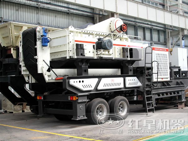 车载磕砂设备搭圆锥破碎机 车载磕砂设备搭圆锥破碎机