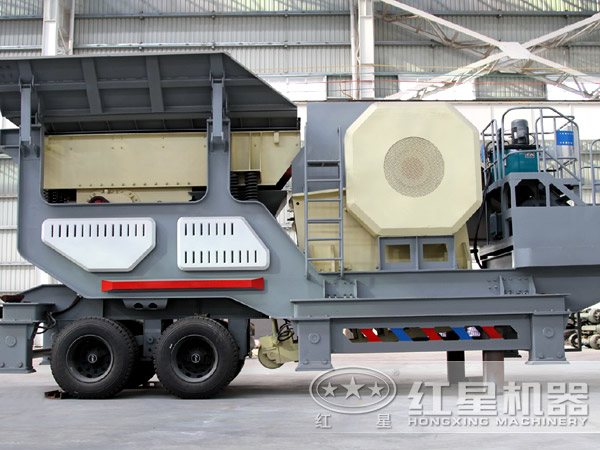 可移动破碎站配鄂破机 可移动破碎站配鄂破机