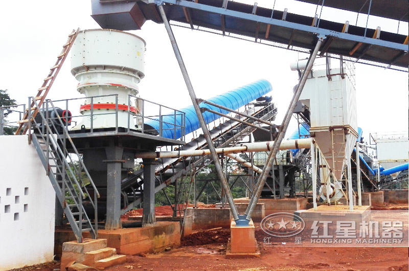 配圆锥破碎机的石料生产线 配圆锥破碎机的石料生产线