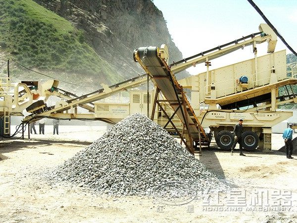 河南南阳时产500吨鹅卵石破碎加工现场 河南南阳时产500吨鹅卵石破碎加工现场