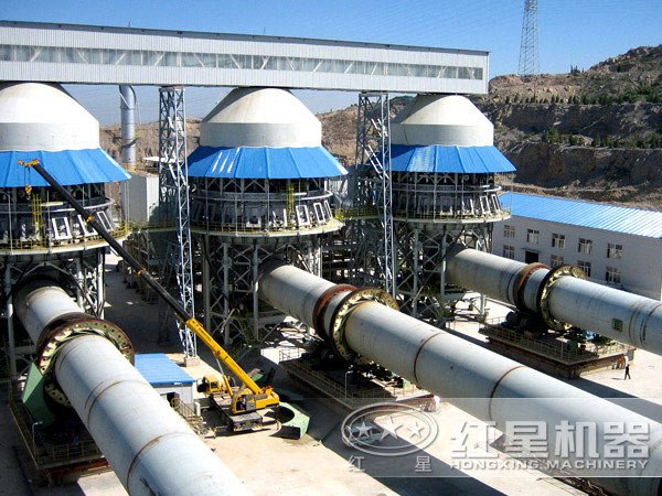 陶粒砂回转窑生产现场图片 陶粒砂回转窑生产现场图片