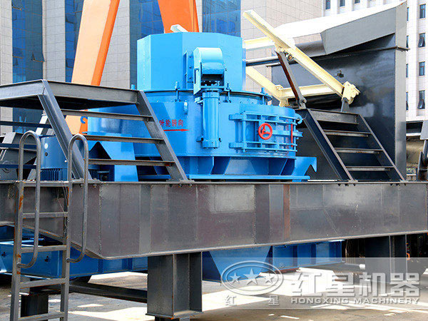 HX3S1848T71型号的轮胎制砂机+振动筛移动破碎站 HX3S1848T71型号的轮胎制砂机+振动筛移动破碎站