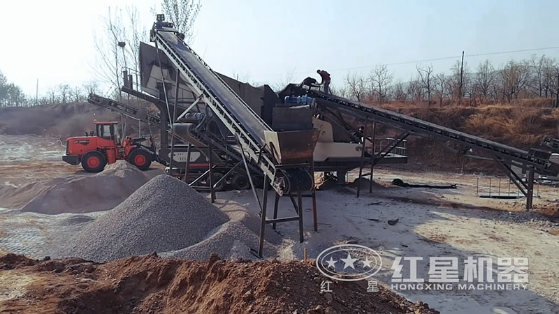 江苏连云港500t/h破碎项目现场 江苏连云港500t/h破碎项目现场