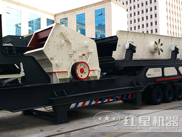 新一代车载建筑垃圾流动碎石机配反击破 新一代车载建筑垃圾流动碎石机配反击破