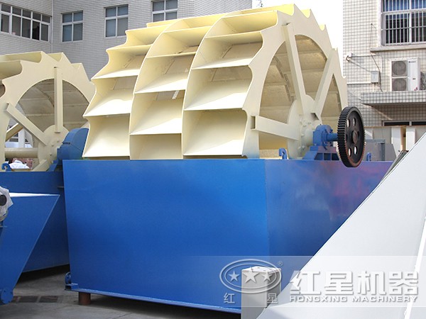 三轮全自动水轮式洗砂机 三轮全自动水轮式洗砂机