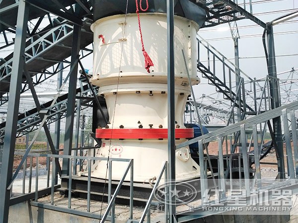 时产100吨-150吨鹅卵石制砂生产线现场2 时产100吨-150吨鹅卵石制砂生产线现场2