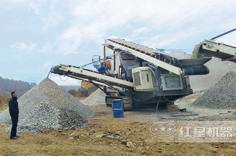 车载一体碎石机占地小,工作灵活 车载一体碎石机占地小,工作灵活