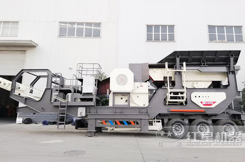 移动车载碎石机图片、配鄂破机 移动车载碎石机图片、配鄂破机