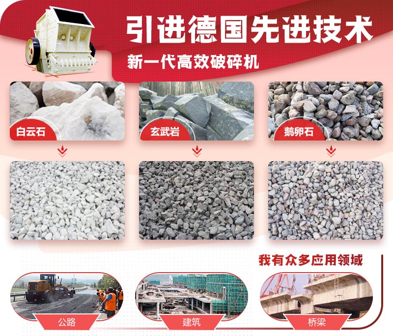 单段破碎机应用领域 单段破碎机应用领域