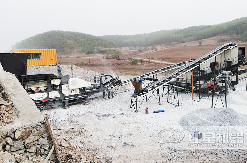 沙特阿拉伯青石破碎项目现场 沙特阿拉伯青石破碎项目现场