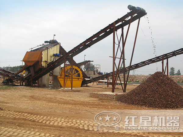 洗沙现场 洗沙现场