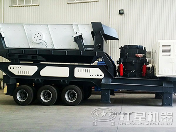 轮胎式圆锥破移动破碎设备 轮胎式圆锥破移动破碎设备