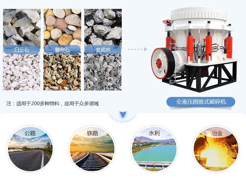 液压圆锥破碎机介绍 液压圆锥破碎机介绍