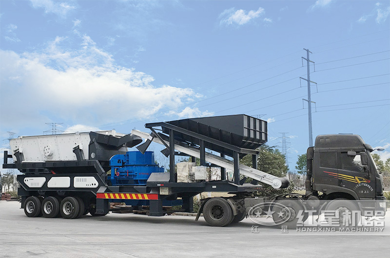 日产1500吨的移动制砂机 日产1500吨的移动制砂机