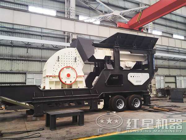 搭重锤破的移动碎石机 搭重锤破的移动碎石机