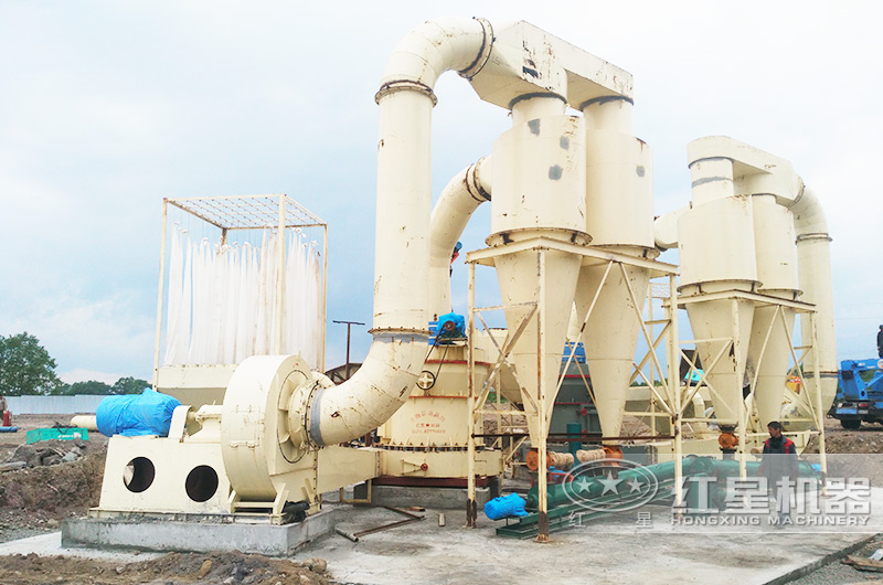 湖北用户白云石磨粉加工现场 湖北用户白云石磨粉加工现场