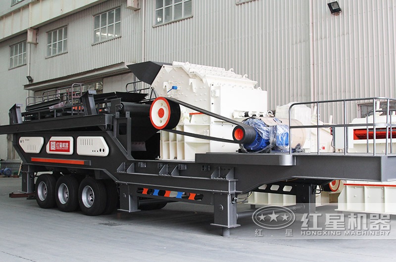 流动石子机:配细碎机 流动石子机:配细碎机