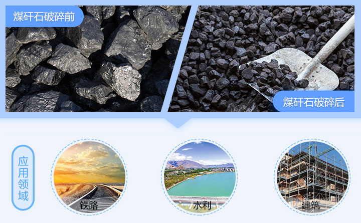 煤矸石颚式破碎机应用领域 煤矸石颚式破碎机应用领域
