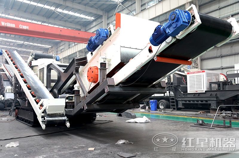 履带型车载一体式制沙机 履带型车载一体式制沙机