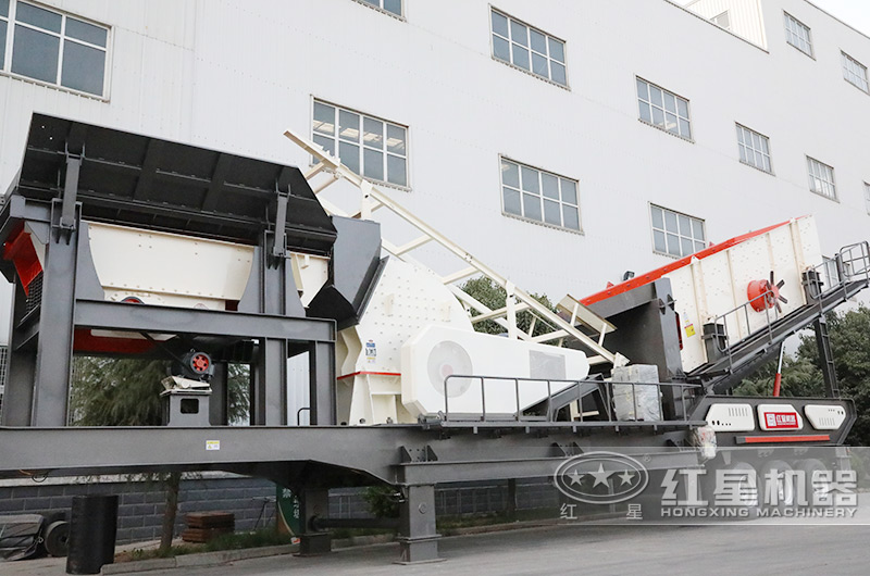 搭重锤破石子流动破碎机 搭重锤破石子流动破碎机