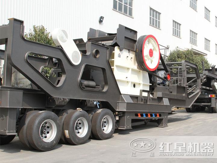 鄂破移动破碎机,破碎比大,产量高 鄂破移动破碎机,破碎比大,产量高