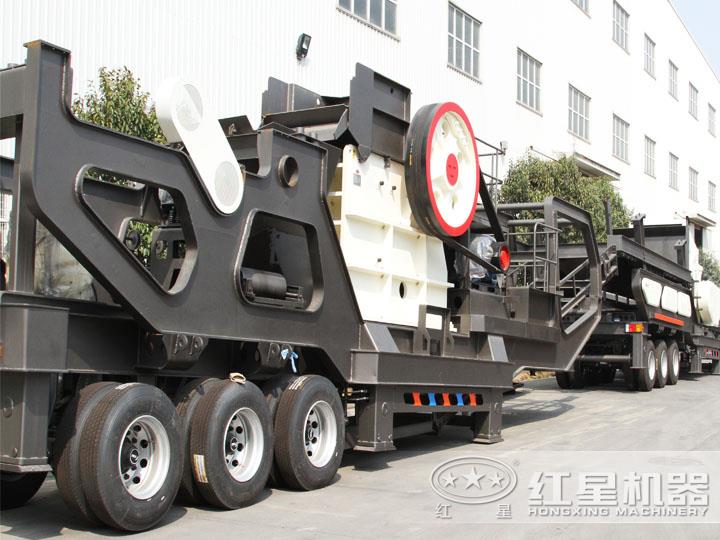 鄂破移动破碎机,为粗碎而生,破碎比大,使用寿命长 鄂破移动破碎机,为粗碎而生,破碎比大,使用寿命长