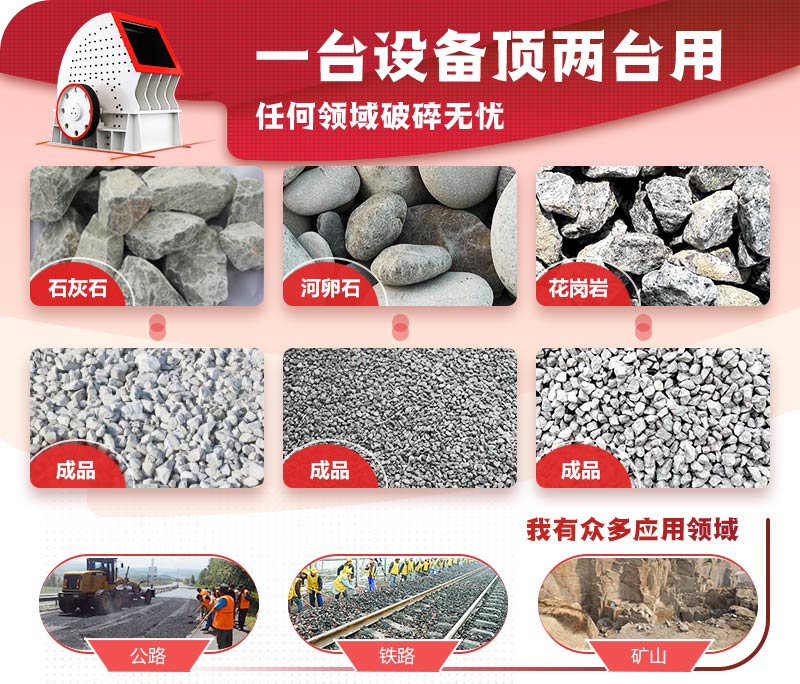 锤式破碎机应用物料 锤式破碎机应用物料