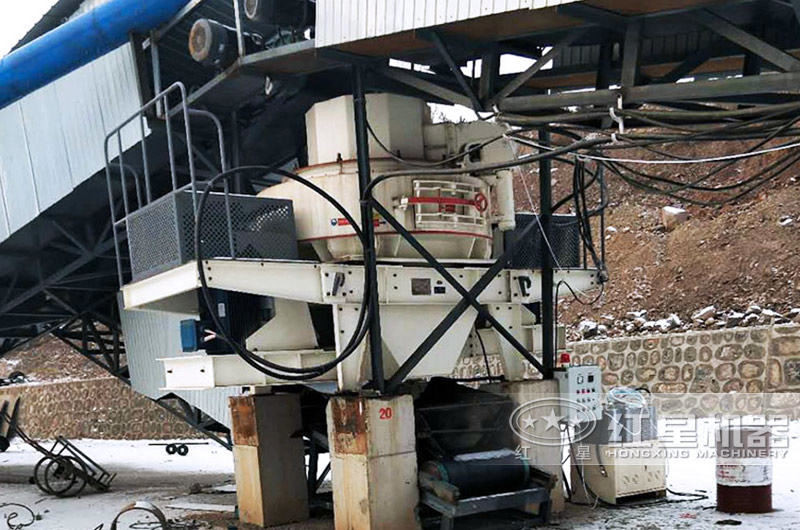 制砂机作业现场 制砂机作业现场