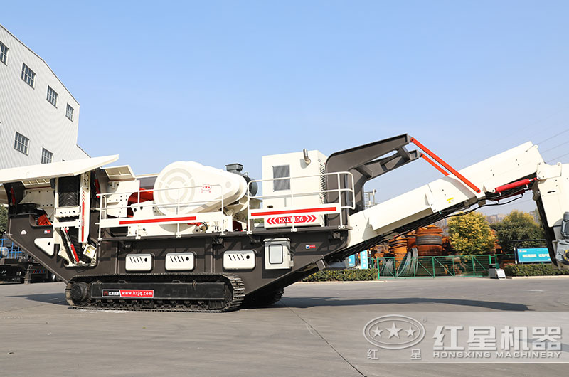 流动式石子粉碎机设备图 流动式石子粉碎机设备图