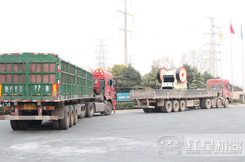 全套人工砂石生产线设备发往山西 全套人工砂石生产线设备发往山西