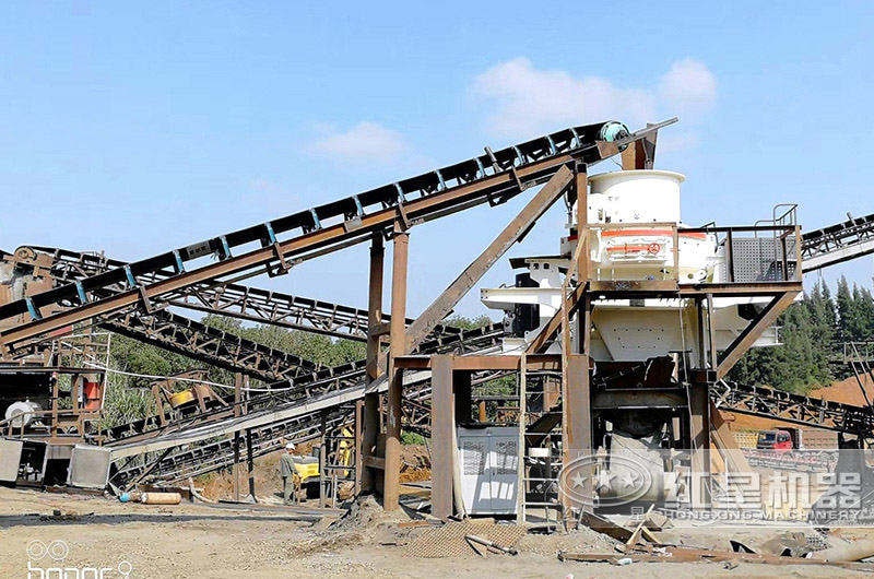 山东HVI立轴冲击破碎机生产现场 山东HVI立轴冲击破碎机生产现场