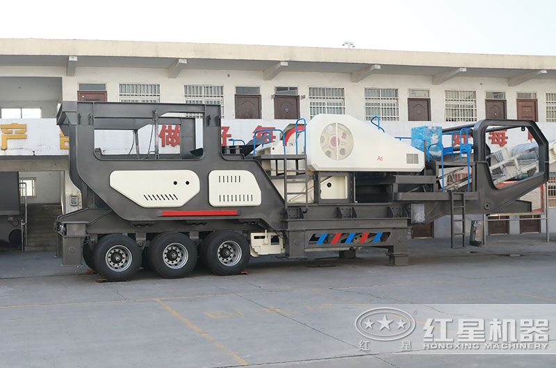 小型移动破石机械 小型移动破石机械