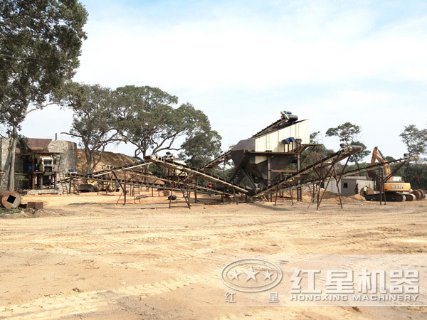 石头破碎生产线 石头破碎生产线