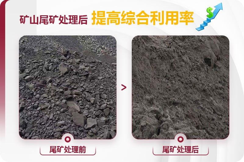 矿山尾矿处理后 矿山尾矿处理后