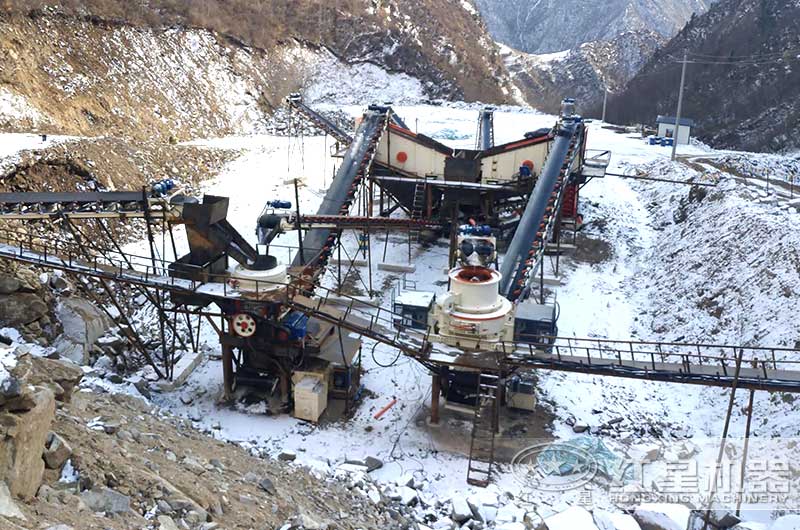 山东客户环保制砂生产线 山东客户环保制砂生产线