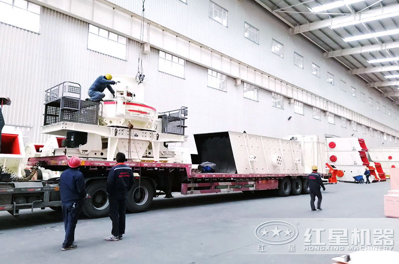 鹅卵石碎沙机设备全套发货 鹅卵石碎沙机设备全套发货