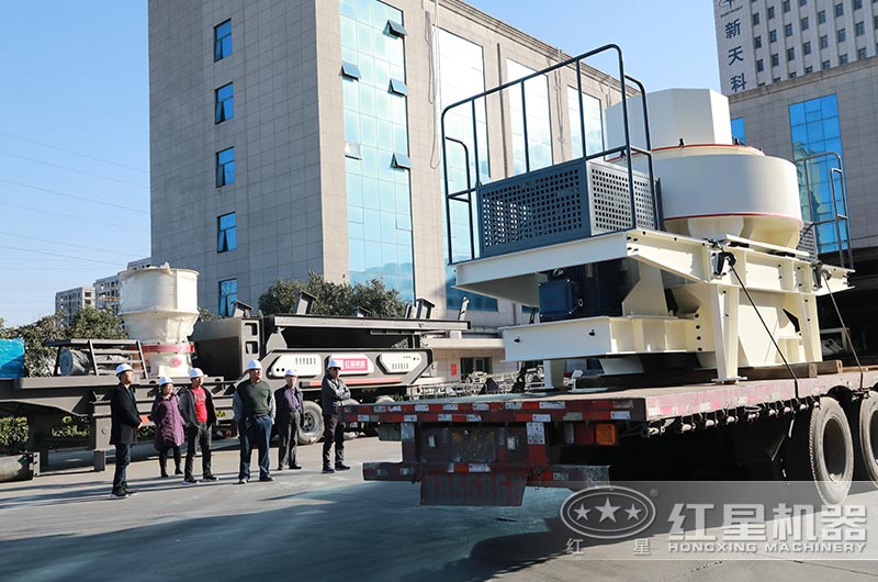 大型碎石磨砂机发货现场图 大型碎石磨砂机发货现场图