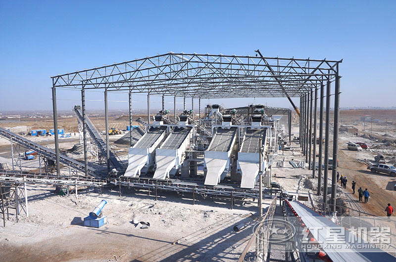 时产1000吨碎石生产线 时产1000吨碎石生产线