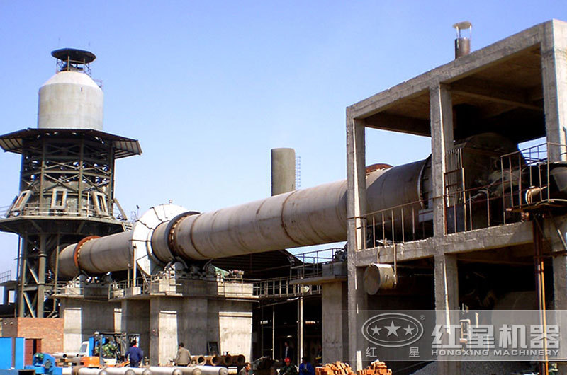 云南曲靖水泥生产线实拍图 云南曲靖水泥生产线实拍图