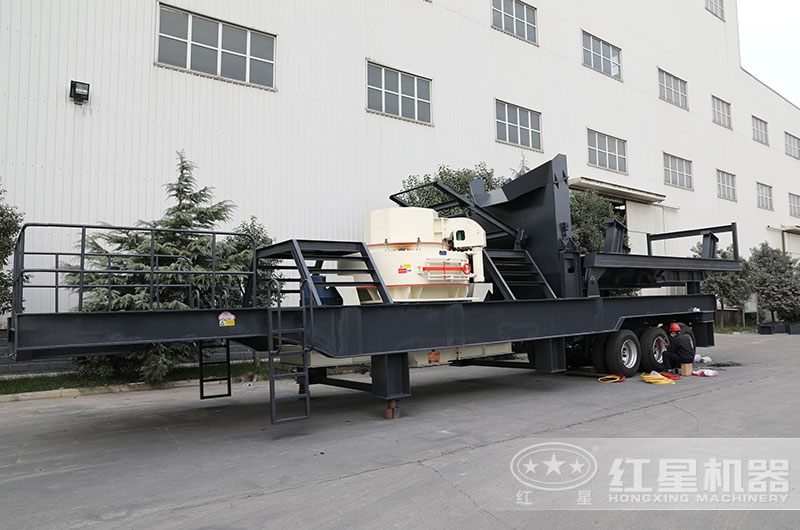 轮胎移动式一体制砂机图片 轮胎移动式一体制砂机图片