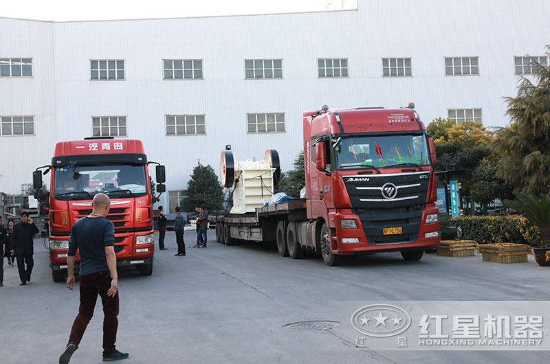 每小时产150吨碎石机设备发货图 每小时产150吨碎石机设备发货图