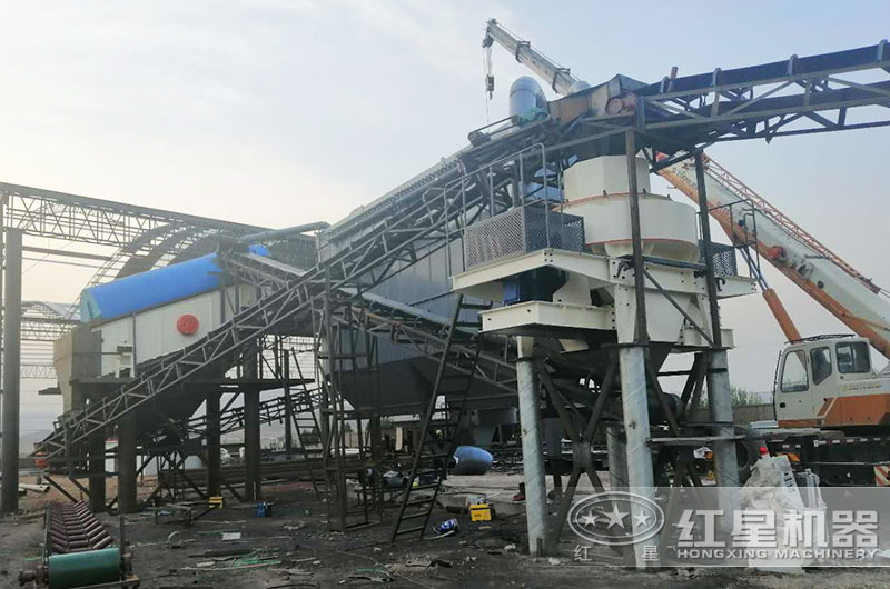 河北客户花岗岩制砂生产线 河北客户花岗岩制砂生产线