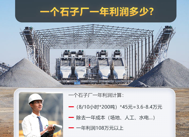 一个石子厂一年利润 一个石子厂一年利润