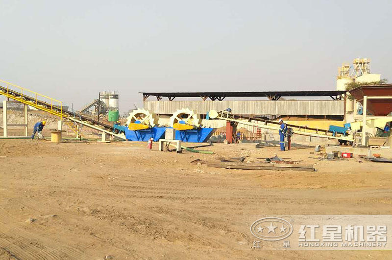 小型洗砂机生产线图片 小型洗砂机生产线图片