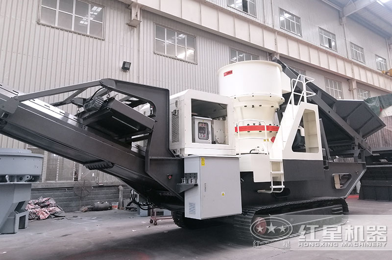 单缸圆锥履带移动破碎站图片 单缸圆锥履带移动破碎站图片