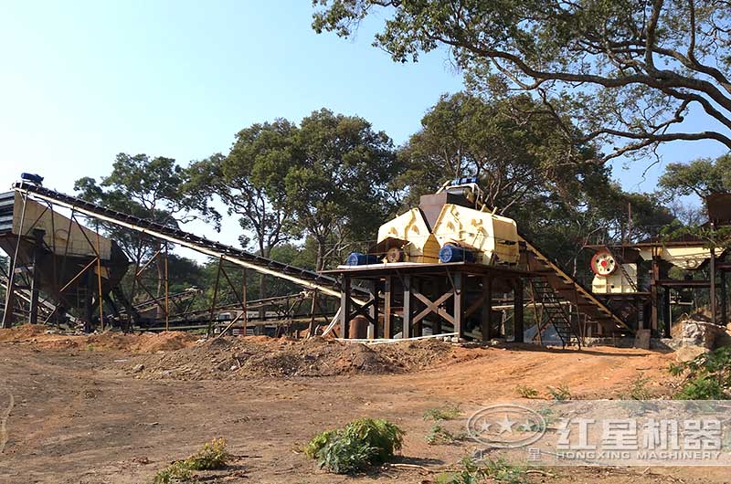 时产500t石灰石碎石场生产线 时产500t石灰石碎石场生产线