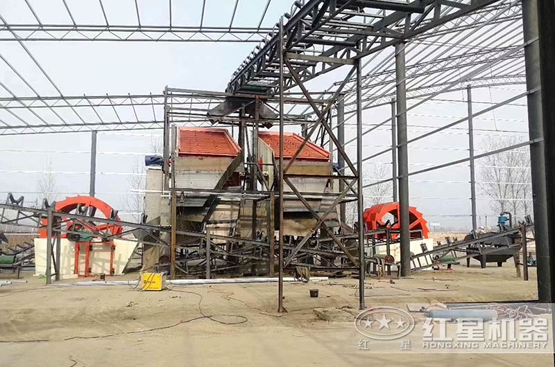 洗砂机工作现场图片 洗砂机工作现场图片