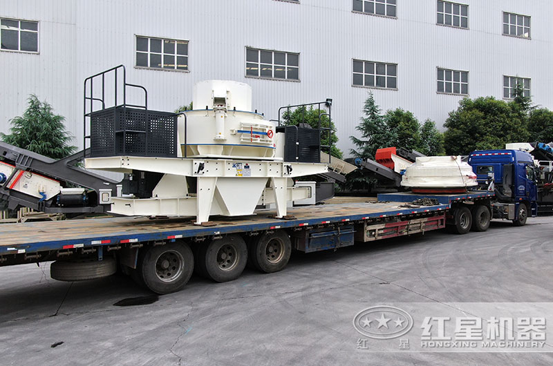 鹅卵石制砂机设备发货中 鹅卵石制砂机设备发货中