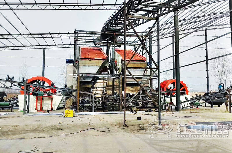 大型洗砂机生产线 大型洗砂机生产线