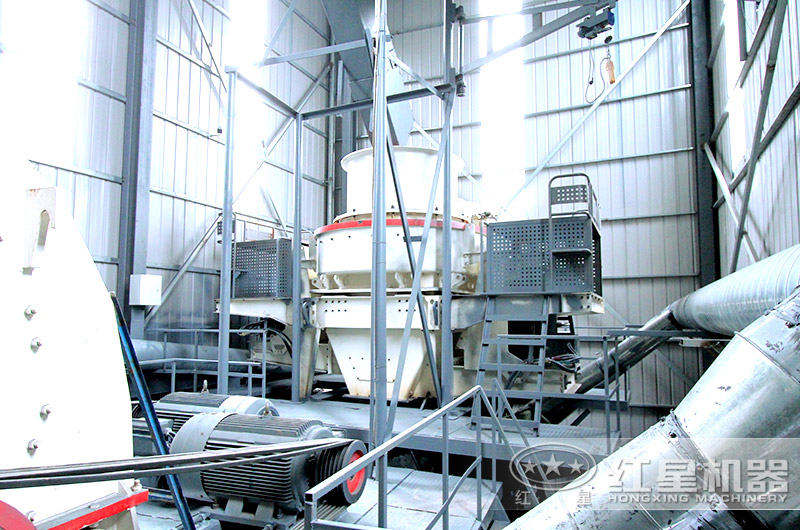 制砂机工作现场实拍图 制砂机工作现场实拍图